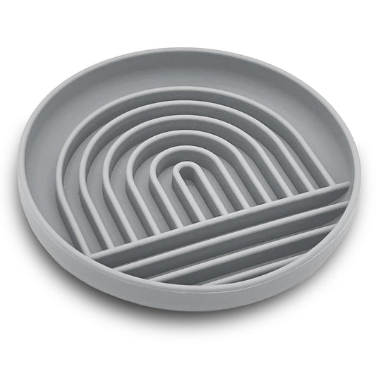 GripBase Slow Feeder Dog Bowl with Suction