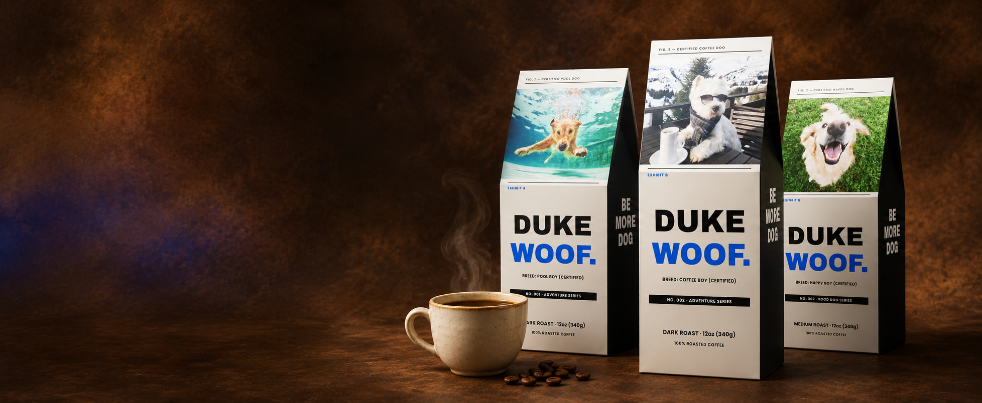 Coffee for the other half of the morning routine.