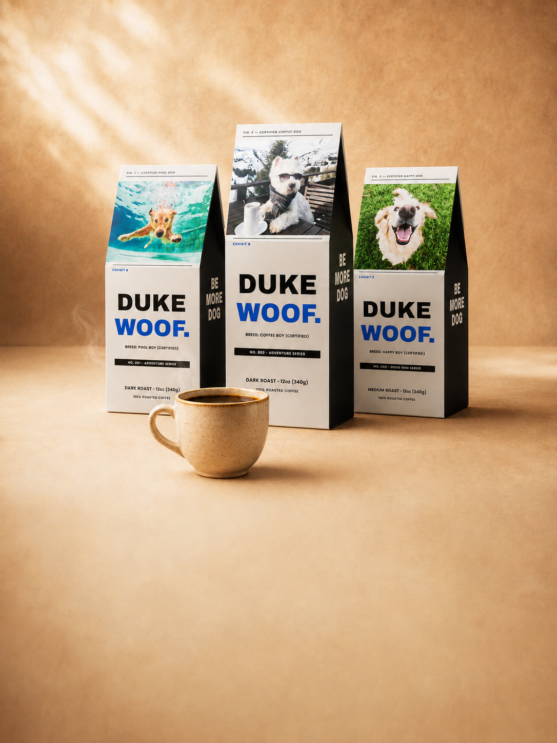 Coffee for the other half of the morning routine.