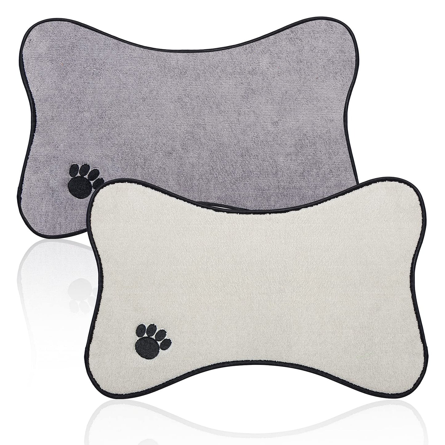 Spill-Proof Pet Bowl Mat Duo