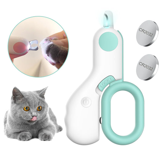 BrightCut LED Pet Nail Clippers for Small Animals