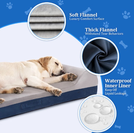 Comfy Large Orthopedic Dog Bed